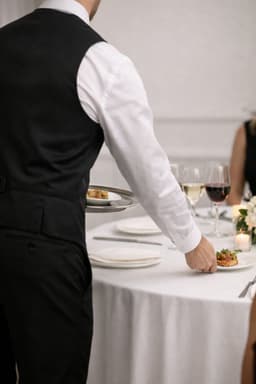 Servicio de garzones