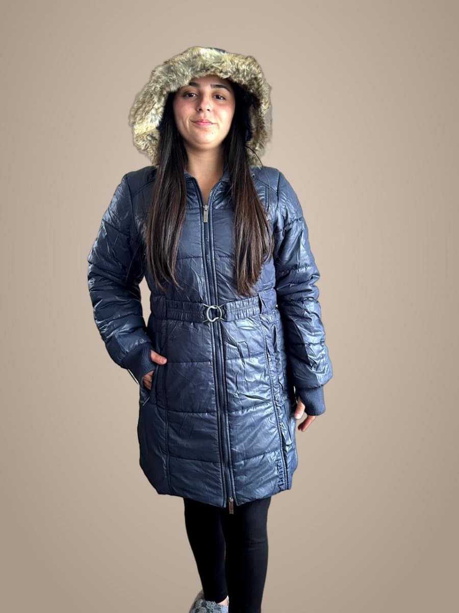 Parka Azul Engomada