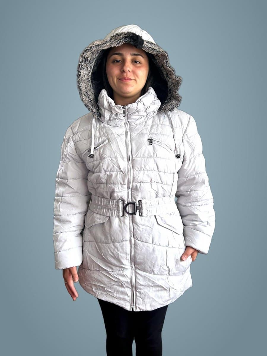 Parka blanca