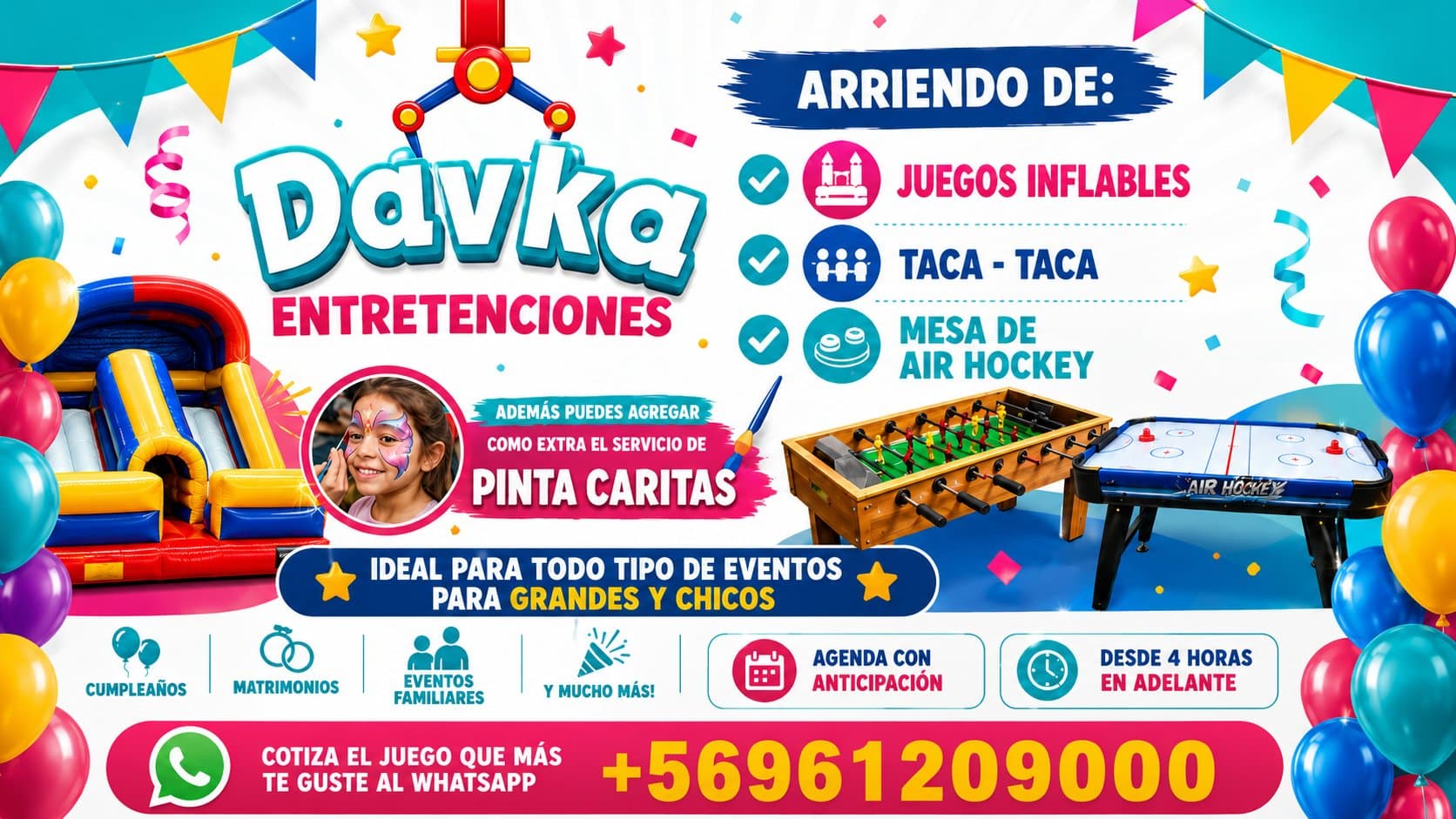 Portada de Davka Entretenciones